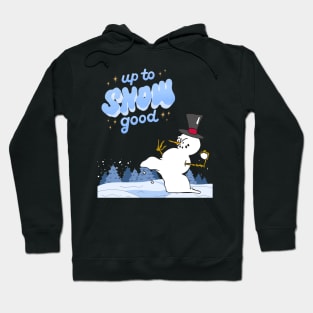 Up To Snow Good, Up To No Good, Holiday Shirt, Christmas Shirt, Xmas Shirt, Funny Christmas Shirt, Gift For Her, Gift For Him, Snowman Shirt Hoodie